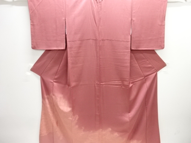 孔雀模様刺繍訪問着